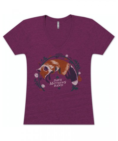 Dave Matthews Band Ladies Fox V-Neck Shirt $9.00 Shirts