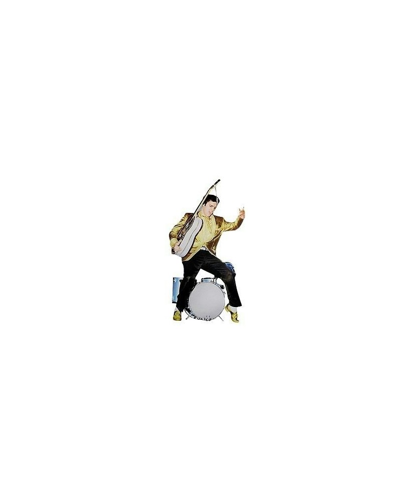 Elvis Presley Nomad Wall Sticker - In Gold with Guitar $6.60 Accessories