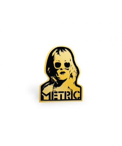 Metric Emily Face Lapel Pin Limited Edition $3.04 Accessories