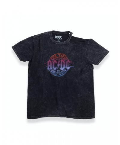 AC/DC Black For Those About To Rock Stamp Shirt $2.35 Shirts