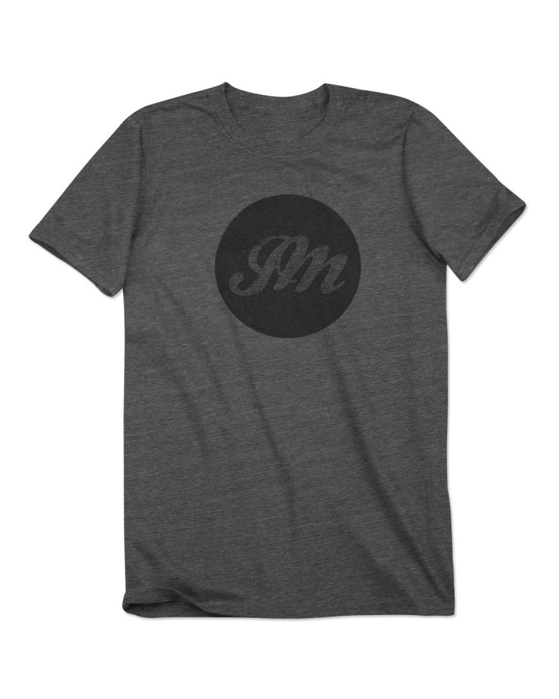 John Mayer Circle JM Script T-Shirt (Solid) $11.50 Shirts