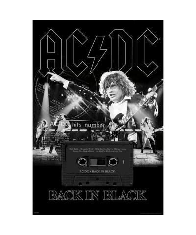 AC/DC Back in Black 24x36 Poster $3.00 Decor