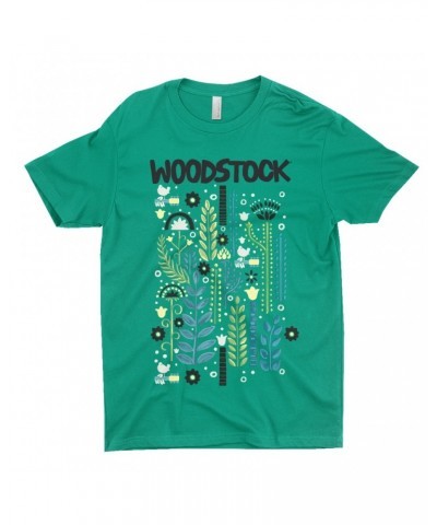 Woodstock T-Shirt | Floral Folk Pattern Shirt $11.98 Shirts