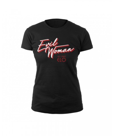 ELO (Electric Light Orchestra) Evil Woman Women's Shirt $14.78 Shirts
