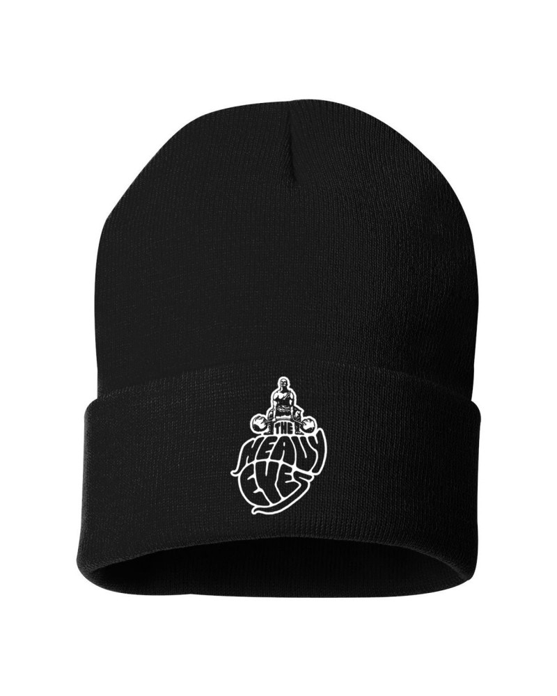 The Heavy Eyes Weightlifter Logo Beanie $11.89 Hats