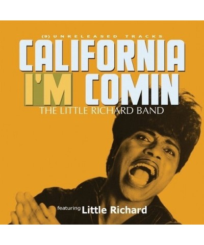 Little Richard BAND: CALIFORNIA I'M COMIN CD $6.75 CD