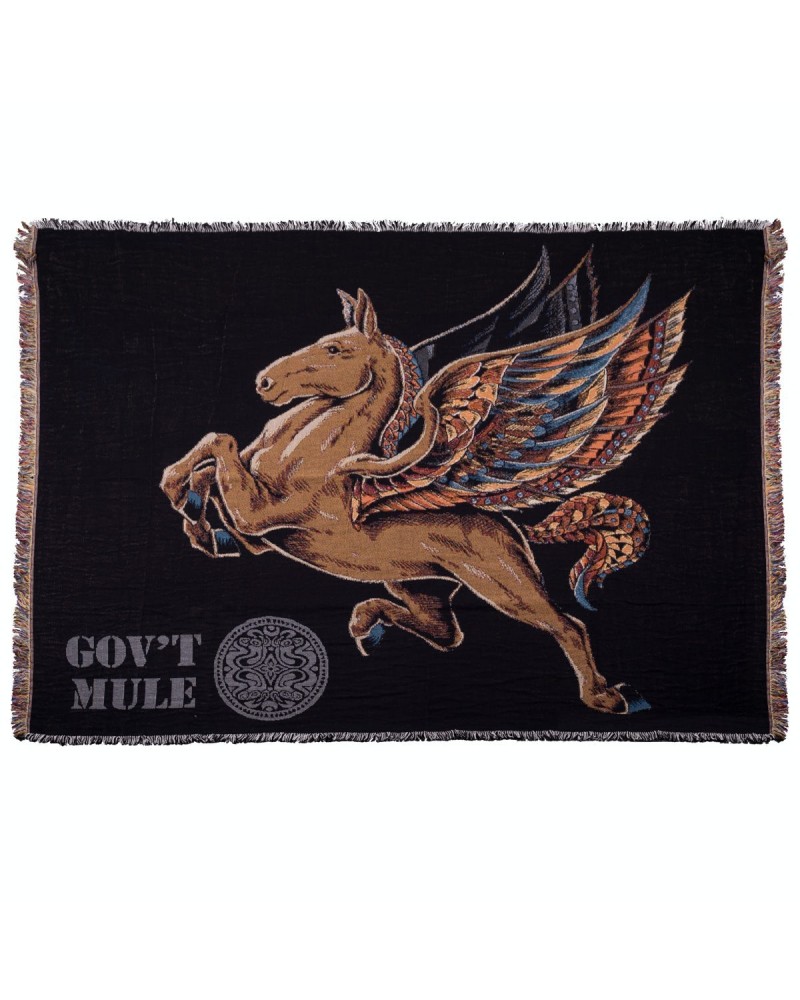 Gov't Mule Flying Mule Blanket $28.80 Blankets