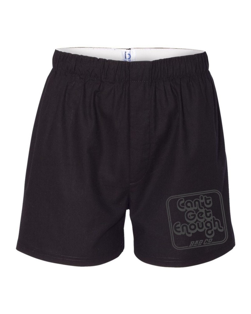 Bad Company Can't Get Enough Boxer Shorts $12.38 Shorts