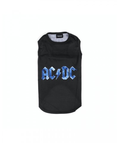AC/DC Dog Ice Blue Logo Shirt $4.00 Shirts