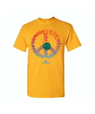 Woodstock Floral Peace T-Shirt $13.50 Shirts
