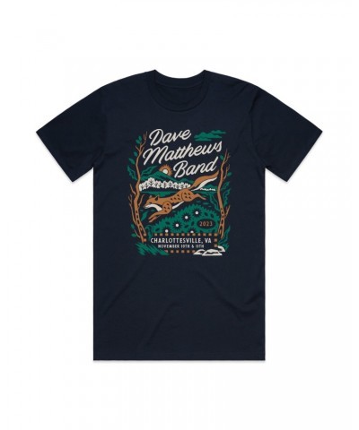 Dave Matthews Band Charlottesville 2023 Setlist Tee $11.90 Shirts
