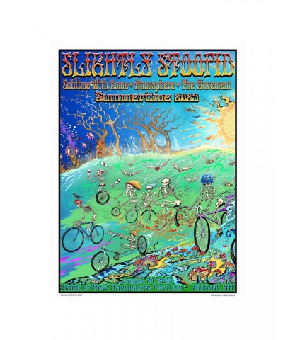 Slightly Stoopid 8/24/23 Gilford NH Show Poster by Mike DuBois (Well Traveled) $6.67 Decor