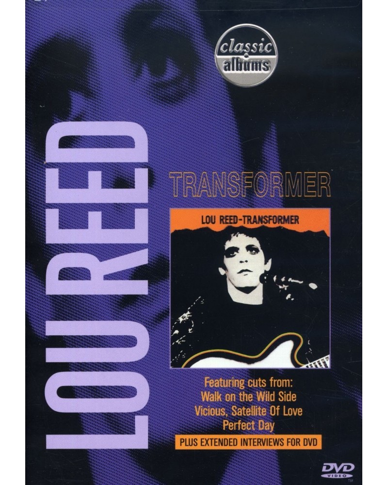 Lou Reed TRANSFORMER DVD $4.25 Videos