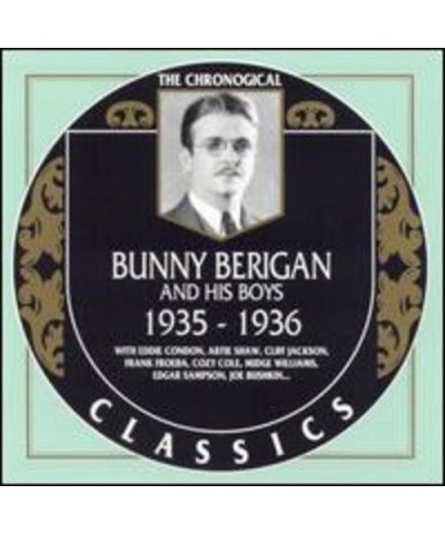 Bunny Berigan & HIS BOYS 1935-36 CD $8.57 CD