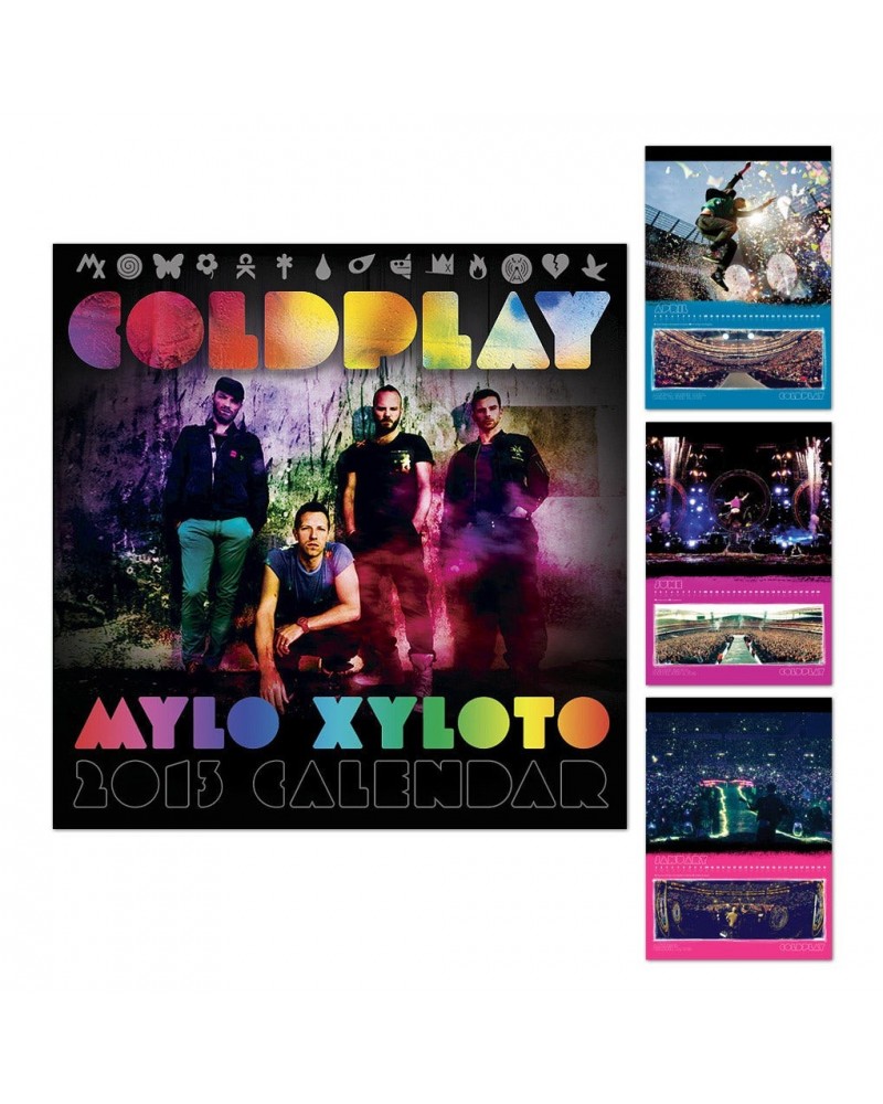 Coldplay Official 2013 Mylo Xyloto Calendar $5.38 Calendars