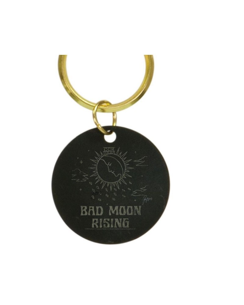 Creedence Clearwater Revival Bad Moon Sun Brass Keychain $5.60 Accessories