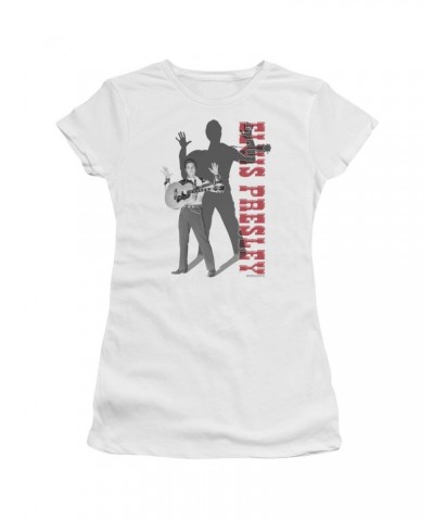 Elvis Presley Juniors Shirt | LOOK NO HANDS Juniors T Shirt $6.66 Shirts