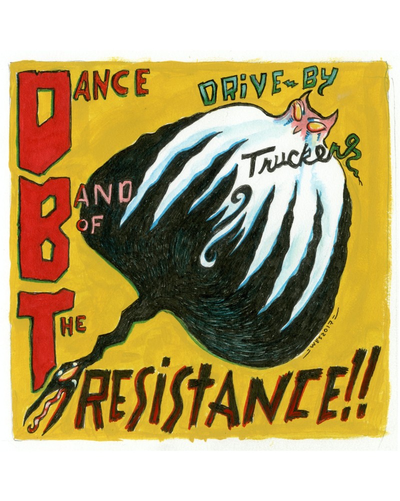 Drive-By Truckers Dance Band of the Resistance Sticker $3.29 Accessories