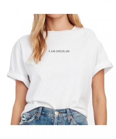 Plain White T's "I Am Delilah" Women's Boyfriend T-Shirt In White $15.40 Shirts