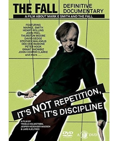 The Fall IT'S NOT REPETITION IT'S DISCIPLINE DVD $8.05 Videos