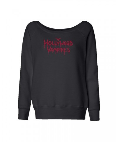 Hollywood Vampires Logo Bling Slouchy Fleece $23.38 Outerwear