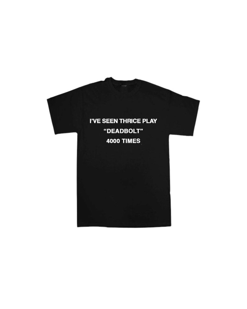 Thrice DEADBOLT T-SHIRT $6.15 Shirts