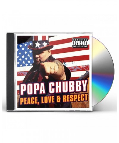 Popa Chubby PEACE LOVE & RESPECT CD $7.03 CD