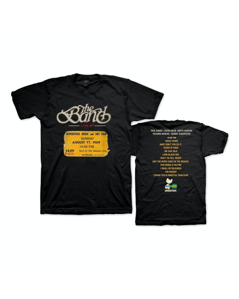 The Band Live at Woodstock T-shirt $12.30 Shirts