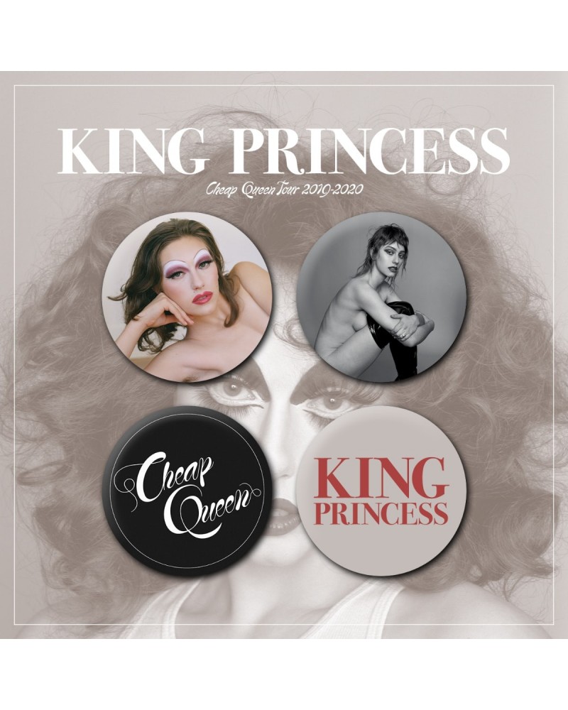 King Princess Tour Button Pack $6.30 Accessories