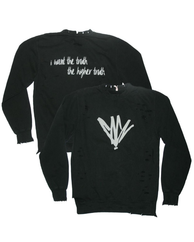 Chris Cornell Higher Truth Distressed Sweatshirt $13.18 Sweatshirts