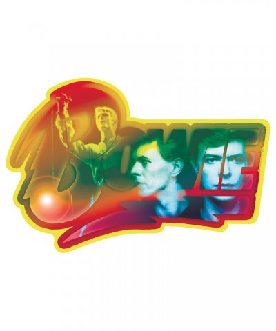David Bowie Photo Logo 5"x3.5" Sticker $0.90 Decor