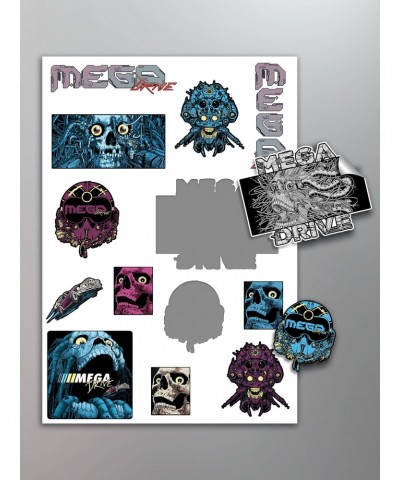 Mega Drive 198XAD Sticker Sheet $3.52 Accessories